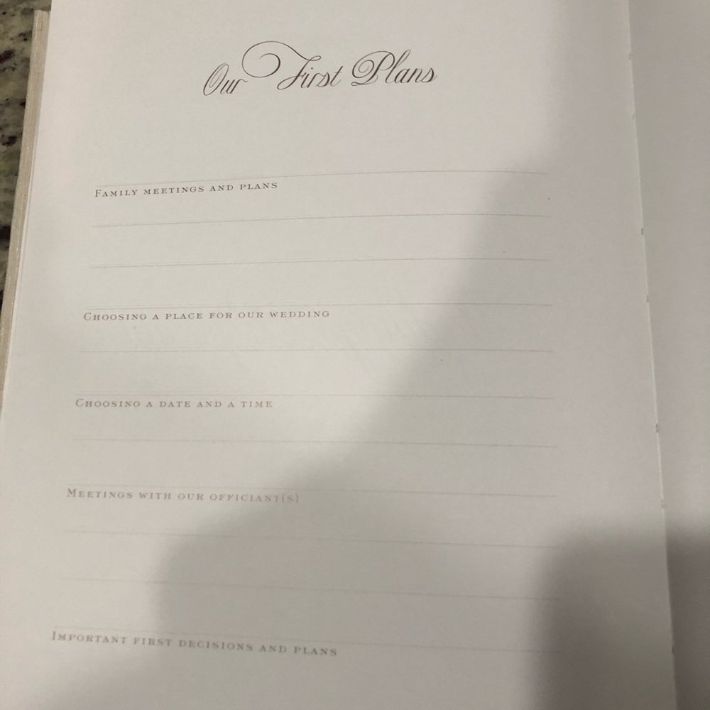 Wedding memory book - Picture 2 of 3